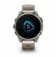 fēnix 8 – 47 mm, AMOLED - Sapphire, Titanium with Vented titanium bracelet - 010-02904-40 - Garmin